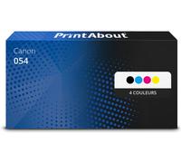 Toner compatible Canon 054 - 4 couleurs - Multipack