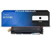 Toner compatible Canon 067H BK - Noir - Grande capacité