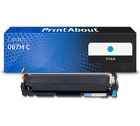 Toner compatible Canon 067H C - Cyan - Grande capacité