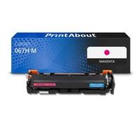 Toner compatible Canon 067H M - Magenta - Grande capacité