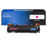 Toner compatible Canon 067H M - Magenta - Grande capacité
