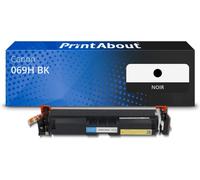 Toner compatible Canon 069H BK - Noir - Grande capacité