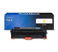 Toner compatible Canon 718 Y - Jaune