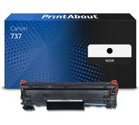 Toner compatible Canon 737 - Noir