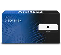 Toner compatible Canon C-EXV 18 BK - Noir