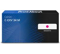 Toner compatible Canon C-EXV 34 M - Magenta