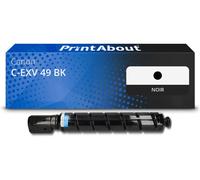 Toner compatible Canon C-EXV 49 BK - Noir