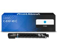 Toner compatible Canon C-EXV 49 C - Cyan