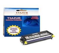 Toner compatible DELL 3110, 3110CN, 3115CN, 593-10173 Jaune - T3AZUR Jaune G