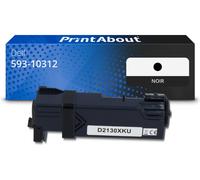 Toner compatible Dell 593-10312 (FM064) - Noir