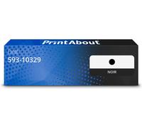 Toner compatible Dell 593-10329 (HX756) - Noir