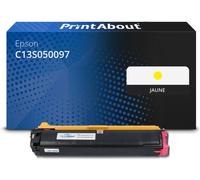 Toner compatible Epson C13S050097 - Jaune