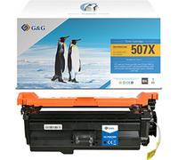Toner compatible G&G avec HP CE400X, NT-PH507XBK(CE400X), HP 507X, noir, 11000s