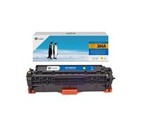 Toner compatible haut de gamme CC 532 A / 304A - jaune de marque