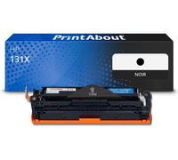 Toner compatible HP 131X (CF210X) - Noir - Grande capacité