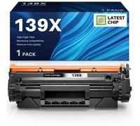 Toner Compatible HP 139X W1390X pour LaserJet Pro 3002/3102 Séries (Noir, 1 Pack).