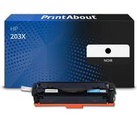 Toner compatible HP 203X (CF540X) - Noir - Grande capacité