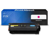 Toner compatible HP 212X (W2123X) - Magenta - Grande capacité
