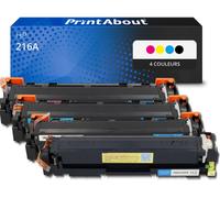 Toner compatible HP 216A (W2410/11/12/13A) - 4 couleurs - Multipack