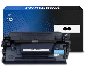 Toner compatible HP 26X (CF226XD) - pack de 2 - Noir - Grande capacité - Multipack
