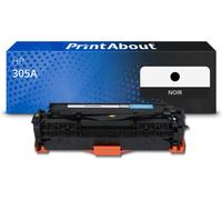 Toner compatible HP 305A (CE410A) - Noir