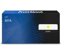 Toner compatible HP 307A (CE742A) - Jaune