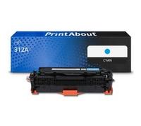 Toner compatible HP 312A (CF381A) - Cyan