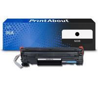 Toner compatible HP 36A (CB436A) - Noir