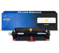 Toner compatible HP 410X (CF412X) - Jaune - Grande capacité