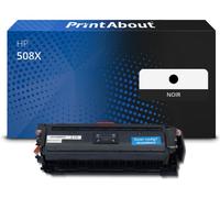 Toner compatible HP 508X (CF360X) - Noir - Grande capacité