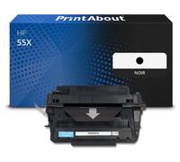 Toner compatible HP 55X (CE255X) - Noir - Grande capacité