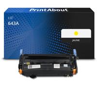 Toner compatible HP 643A (Q5952A) - Jaune