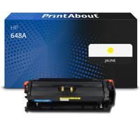 Toner compatible HP 648A (CE262A) - Jaune