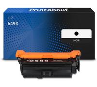 Toner compatible HP 649X (CE260X) - Noir - Grande capacité