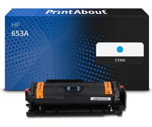 Toner compatible HP 653A (CF321A) - Cyan