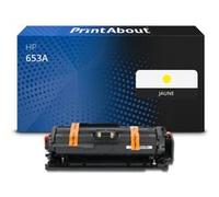 Toner compatible HP 653A (CF322A) - Jaune