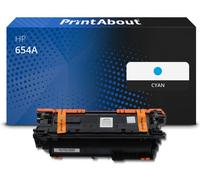 Toner compatible HP 654A (CF331A) - Cyan