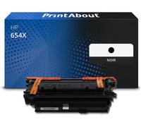 Toner compatible HP 654X (CF330X) - Noir - Grande capacité