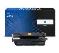 Toner compatible HP 655A (CF451A) - Cyan