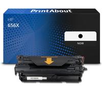 Toner compatible HP 656X (CF460X) - Noir - Grande capacité