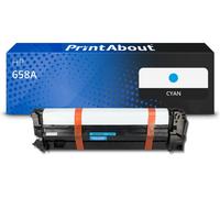Toner compatible HP 658A (W2001A) - Cyan
