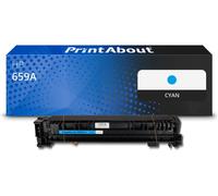 Toner compatible HP 659A (W2011A) - Cyan