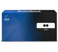 Toner compatible HP 80X (CF280XD) - pack de 2 - Noir - Grande capacité - Multipack