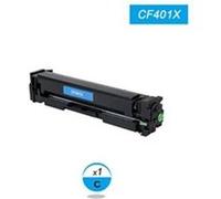 Toner compatible HP CF401X/HP201X 1 Cyan pour HP Color Laserjet Pro M252dw Bleu G