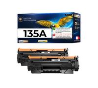 Toner compatible HP W1350A 135A - Lot de 2 - Noir 2 x 1100 pages pour LaserJet M207dw M209dw MFP M234dw M235dw