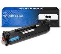 Toner compatible HP W1390+1390A (139A) - Noir - Multipack