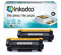 Toner Compatible Inkadoo Cartouche Toner pour Brother TN-2410/TN-2420