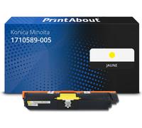 Toner compatible Konica Minolta 1710589-005 (A00W132) - Jaune
