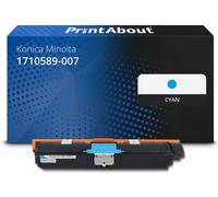 Toner compatible Konica Minolta 1710589-007 (A00W332) - Cyan