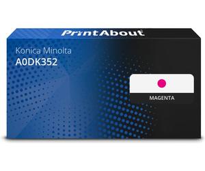 Toner compatible Konica Minolta A0DK352 - Magenta